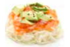 109 -Salade tartare saumon avocat